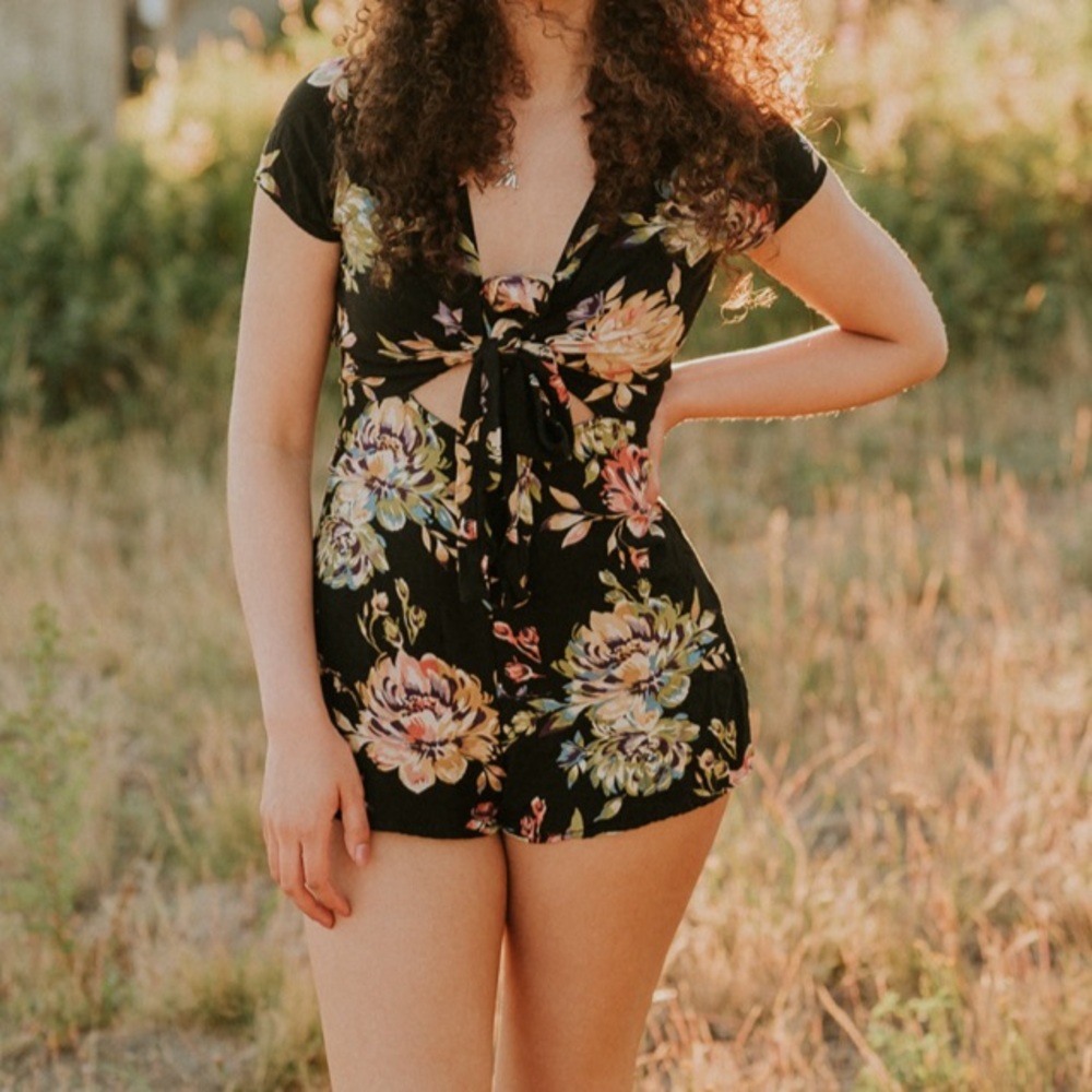 Floral romper